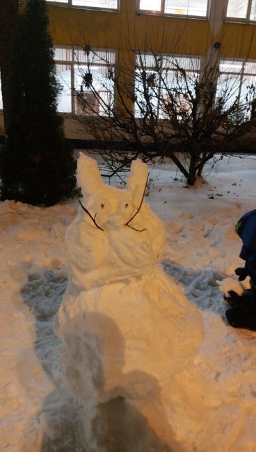 Доброжелательный снеговик из Химкинского леса ☃️

А вы за эту..