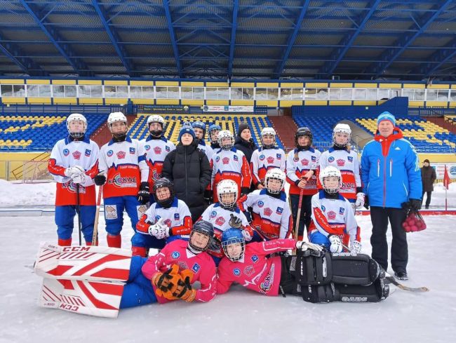 Юные хоккеисты из Королёва победили в туре первенства..