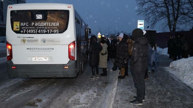 На мытищинском маршруте автобуса до метро Медведково проведут..