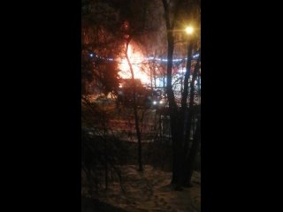 ❗️В районе остановки «улица Лавочкина» вспыхнул один из..