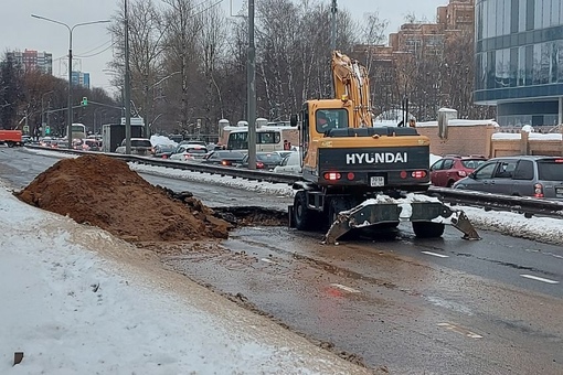 Выезд из города на пионерке..