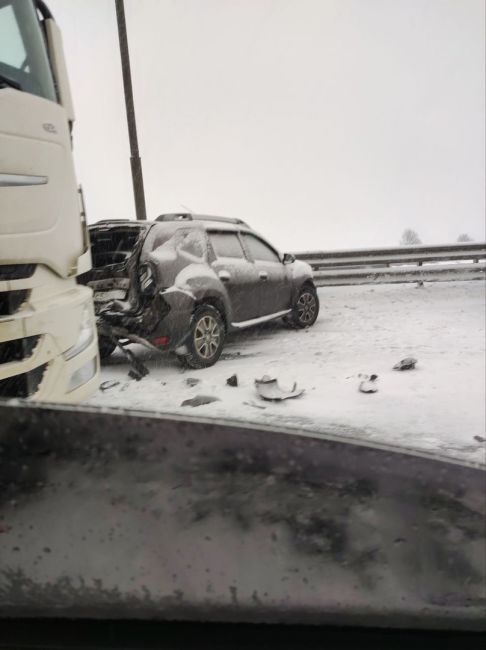 Ещё одна массовая авария в Подмосковье: на Ярославском шоссе..