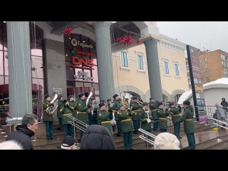 Концерт в честь Дня защитника Отечества на Привокзальной..