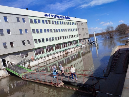 Вода в Москве-реке поднялась еще выше, смотровые площадки..