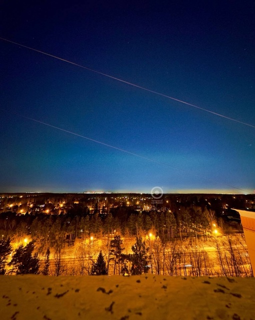 В небе над Одинцовским округом можно заметить полярное сияние..