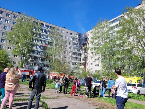 ⚡⚡⚡ Несколько квартир пострадали в Коломне в результате пожара..