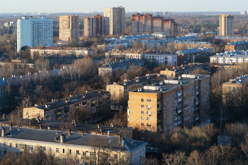 Прогулка по закатным Химкам..