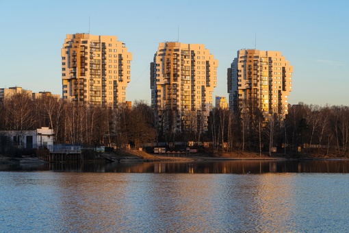 Прогулка по закатным Химкам..