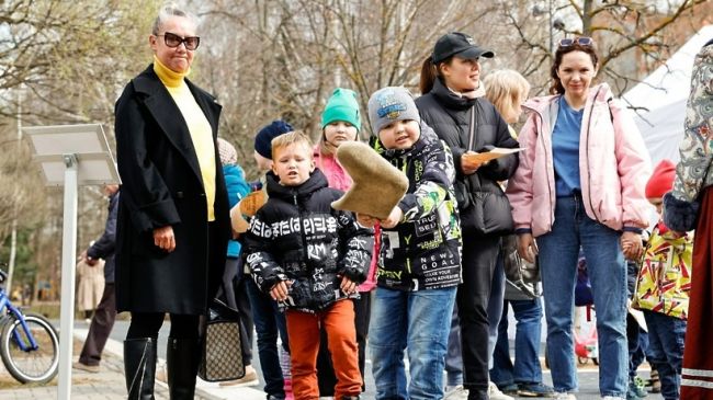 «Игры народов России» прошли в парке Мира в Мытищах

В..