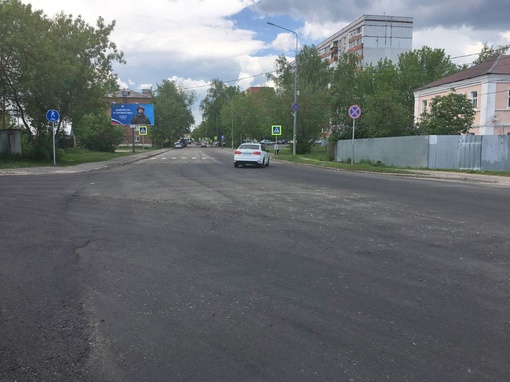 В городском округе Коломна дорожники продолжают ремонт..