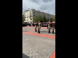 ПАРАД В БАЛАШИХЕ
Военнослужащие Балашихи, вернувшись с Парада на..