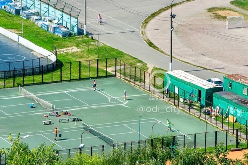 На месте бывших теннисных кортов в центре Одинцово хотят..