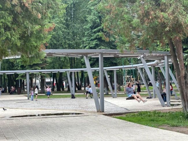 Центральный парк в Пушкино вошел в топ-3 самых посещаемых парков..