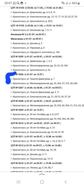 По отключению ГВС по адресу ул. Железнодорожная 26а три разных..