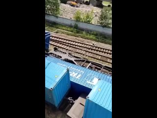 😧 На станции «Ховрино» МЦД-3 вагоны сошли с рельс. 

Инцидент на пассажирское..