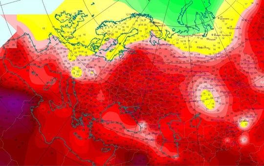 ☀☀☀ Из-за установившейся жары в России начали фиксировать..