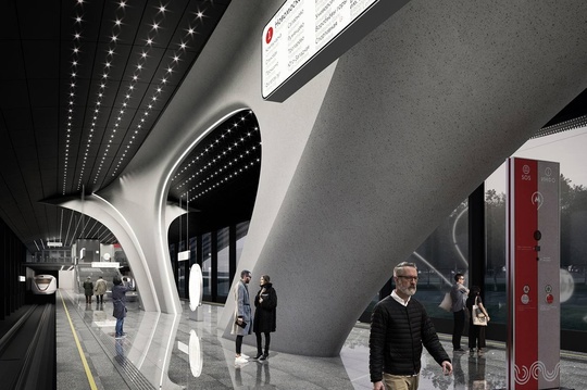 Первая отапливаемая наземная станция Московского метро откроется до конца года..