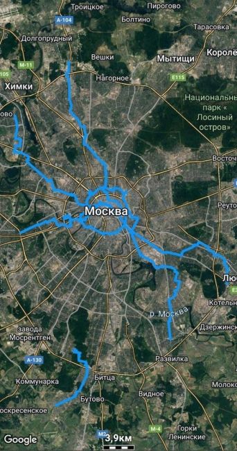 ⚡⚡⚡В апреле-мае прошёл на своих двоих 5 линий московского метрополитена..