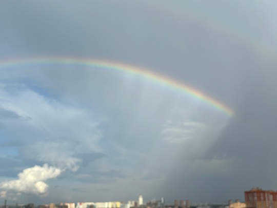 Двойная 🌈🌈 над..