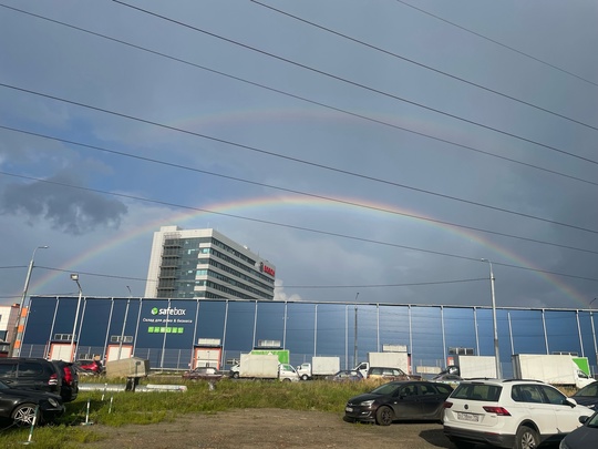 Двойная 🌈🌈 над..