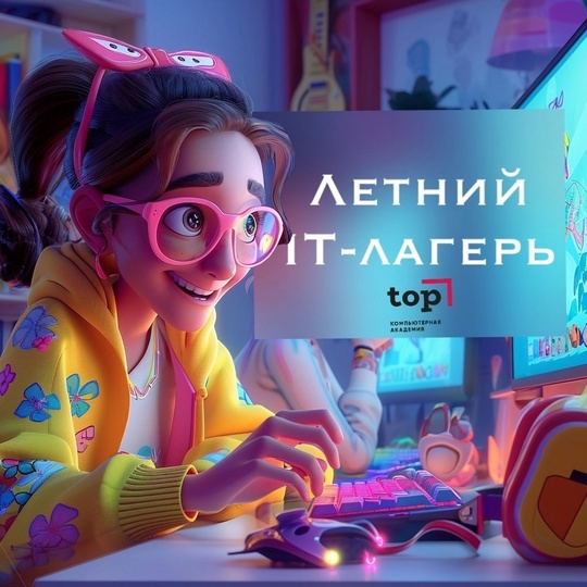 ☀Летние IT-каникулы в ТОП Академии в Коломне! 
‼Последняя смена..