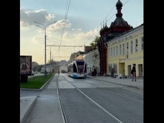 🚋 Сегодня состоялось открытие новой трамвайной линии, которая пролегла по улице..