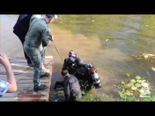 В Подмосковье в Талдомском городском округе по середине реки Дубна авиабомбу..