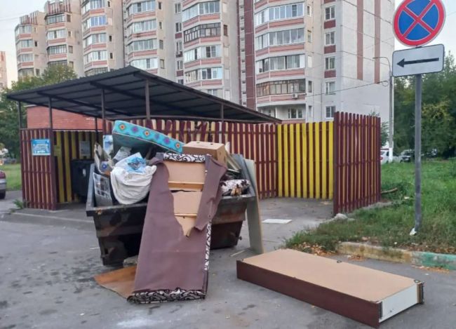 🗑️В Электростали оснастили контеи‌нерные площадки для мусора..