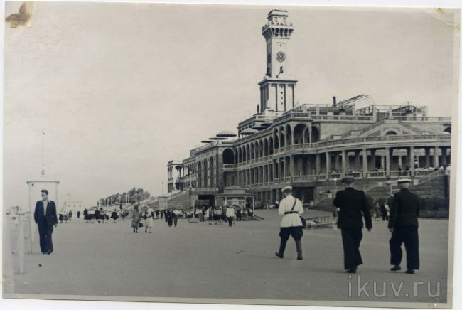 Фотографии Речного вокзала в июле 1955..