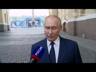 Владимир Путин впервые прокомментировал публикации о том, что..