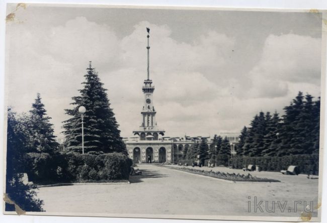 Фотографии Речного вокзала в июле 1955..