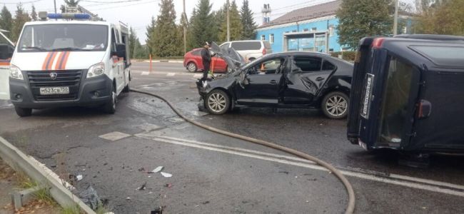 В Московской области спасатели ликвидировали последствия..