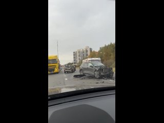 ⚡️Серьезная утренняя авария на Донинском шоссе в..