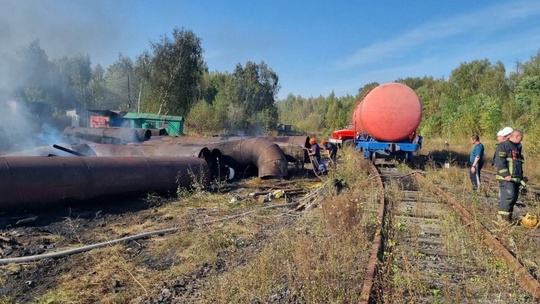 Пожар на территории «Москокса» в Видном произошел в результате проведения..