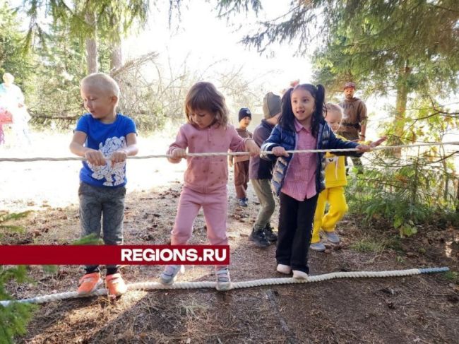 Дети из детского сада в Красноармейске впервые отправились в..