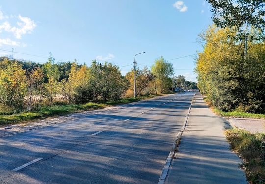 Доброе осеннее утро! Деревья в Химках постепенно приобретают..