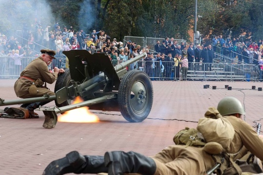 Военно-историческая реконструкция «Битва за Москву. Подольские..