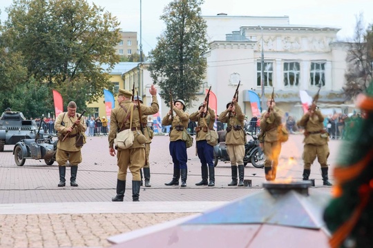 Военно-историческая реконструкция «Битва за Москву. Подольские..