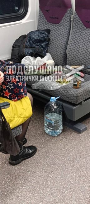 🚆В вагоне-ресторане «Иволга 4.0» на МЦД-3 пассажиры организовали..