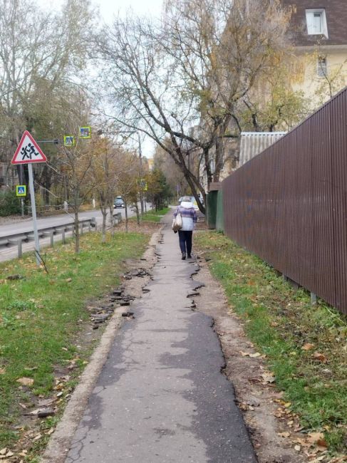 🕳️ В Мечниково разваливается пешеходная дорожка, ведущая к..