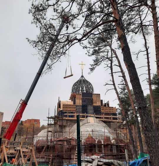 В Мытищах на территории ФНЦГ им. Ф. Ф. Эрисмана по благословлению..