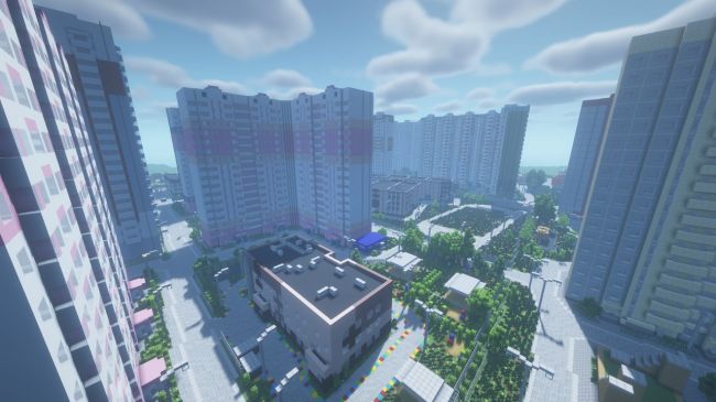 Микрорайон Центральный в Minecraft

Полтора года назад здесь были..