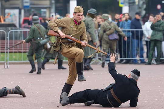 Военно-историческая реконструкция «Битва за Москву. Подольские..