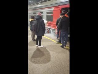 На станции 🚆Ольгино утром задымилась электричка.

Возгорание было оперативно..