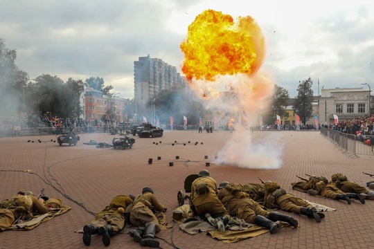 Военно-историческая реконструкция «Битва за Москву. Подольские..