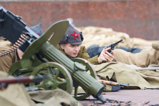 Военно-историческая реконструкция «Битва за Москву. Подольские..