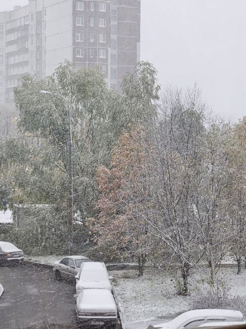 ❄Когда синоптики сообщили, что менять резину ещё рано, я был..