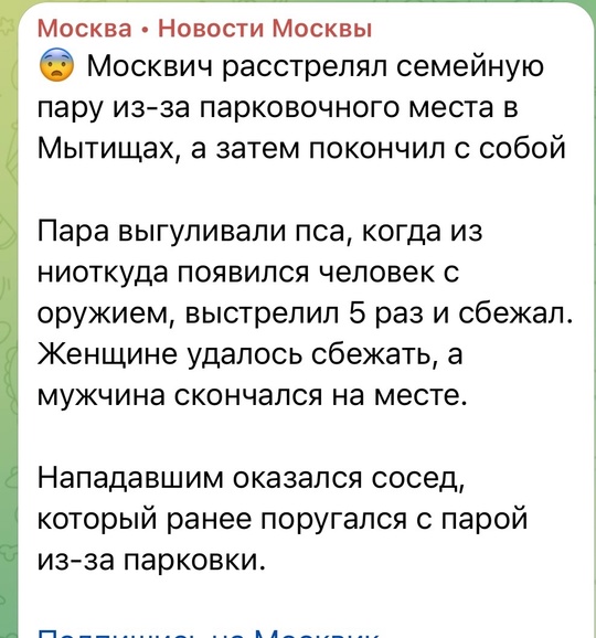 В Долгопрудном сосед расстрелял супругов Ирину и Юрия Вершковых..