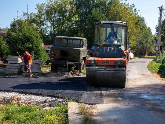 Новую дорогу к участкам многодетных семей проложили в Большом..