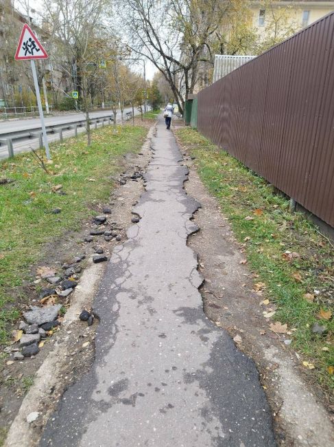 🕳️ В Мечниково разваливается пешеходная дорожка, ведущая к..